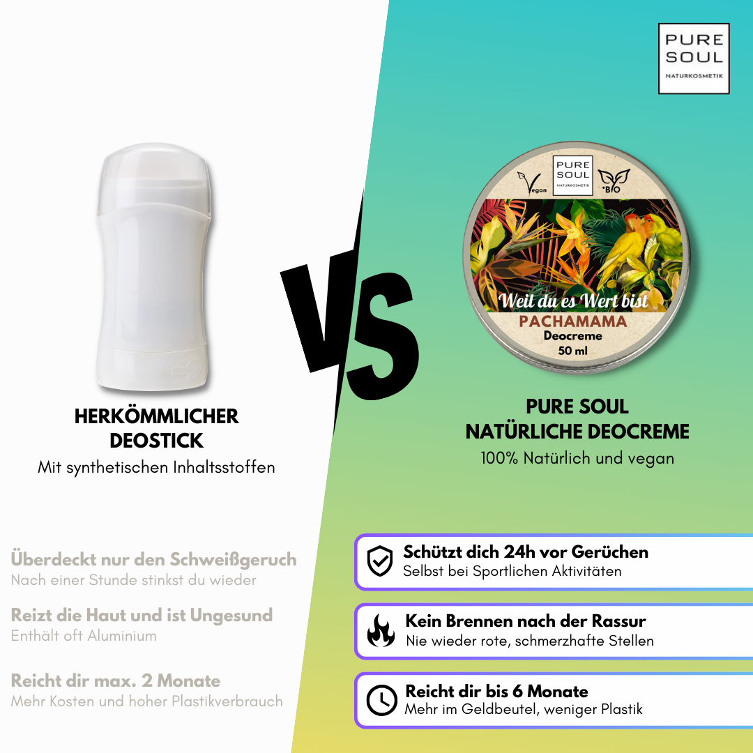 Deodorant Cream Palo Santo - PACHAMAMA - 50 ml