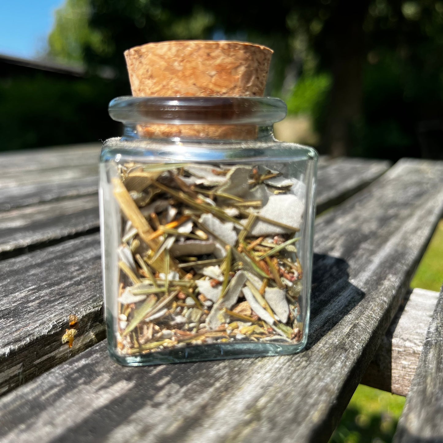 House cleaning - fumigating the apartment - incense mixture