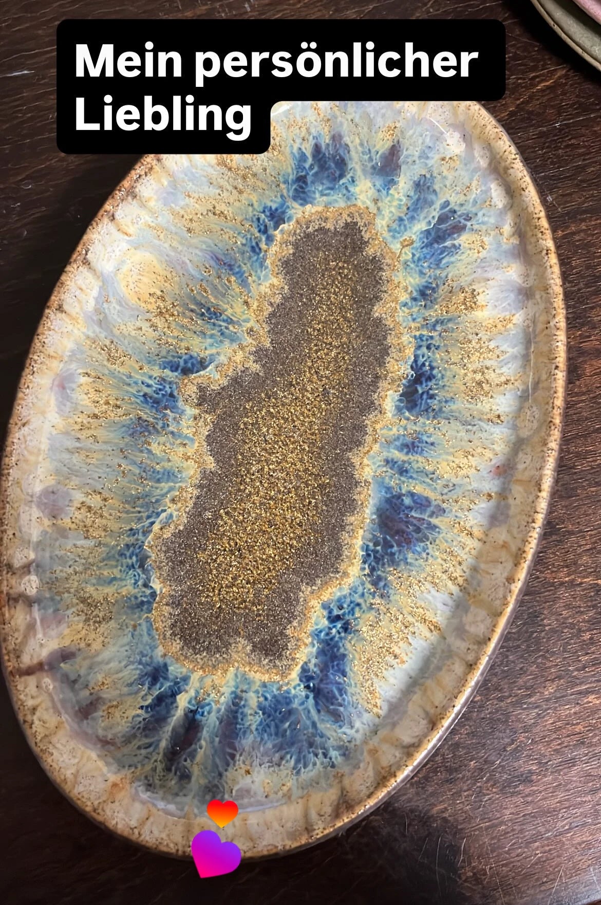 Seifenschale blue mocha