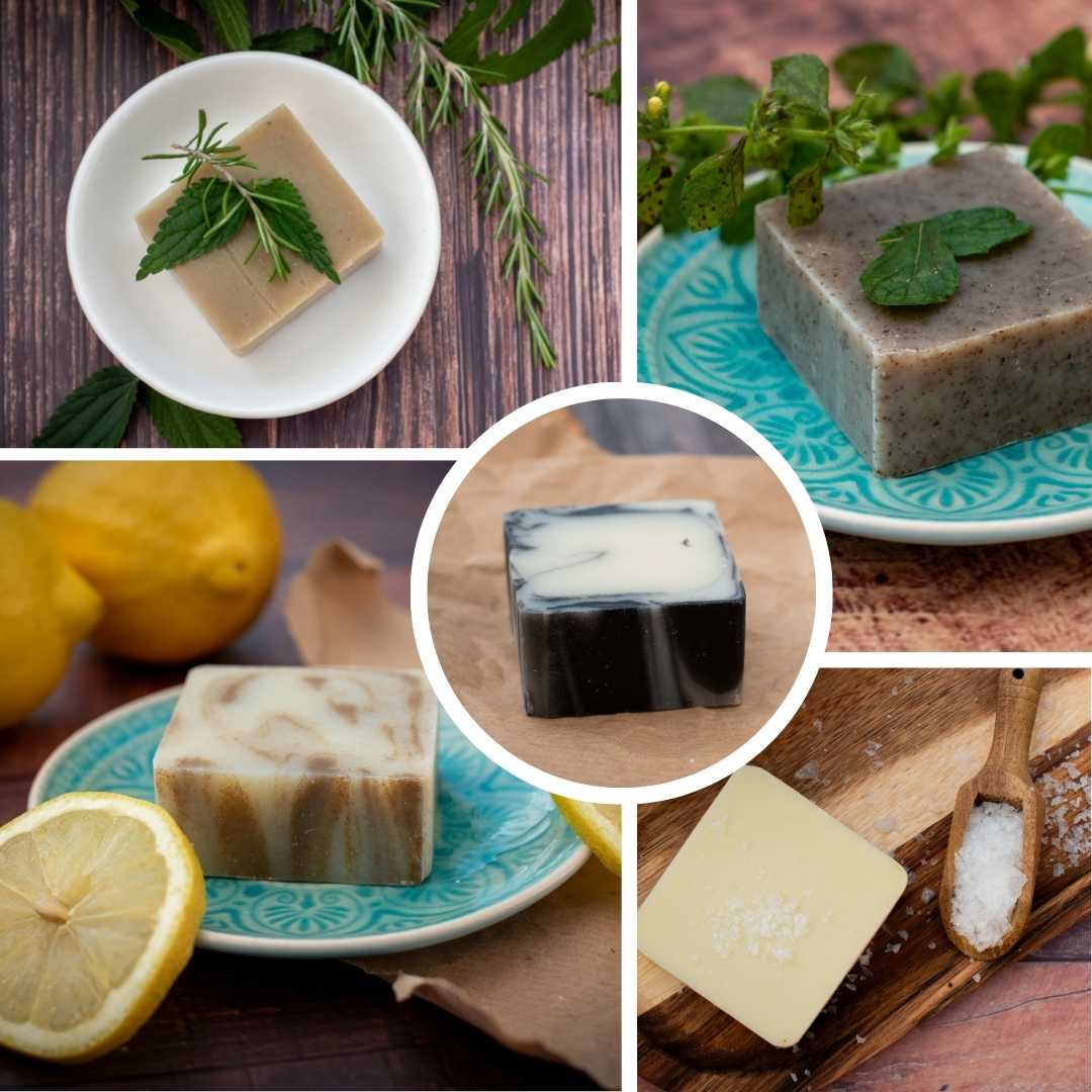 Seifen Starterset - eine Seife geschenkt - PURE SOUL Naturkosmetik