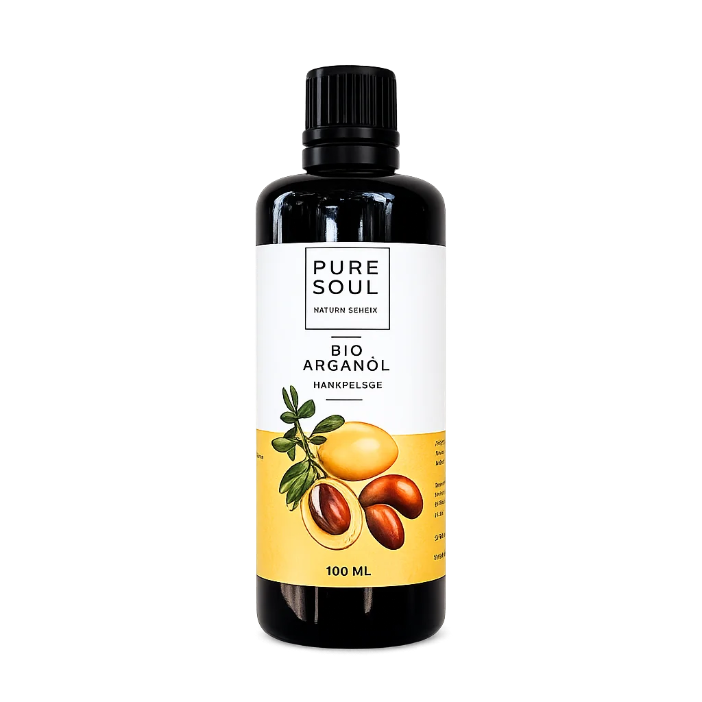 Bio Arganöl 100ml Haaröl – 100% rein für Glanz & Volumen mit Tropfverschluss
