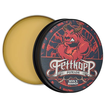 FETTKOPP POMADE Devil`s Branch (starker Halt)