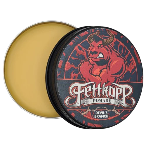 FETTKOPP POMADE Devil`s Branch (starker Halt)