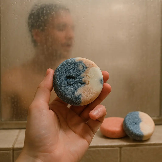 3 in 1 Festes Shampoo Haar & Haut & Conditioner - für normales bis trockenes Haar seifenfrei