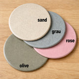Ceramic soap dish without drain herbs