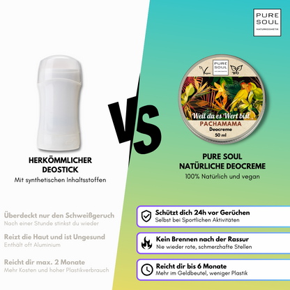 Deo Creme Palo Santo - PACHAMAMA - 50 ml