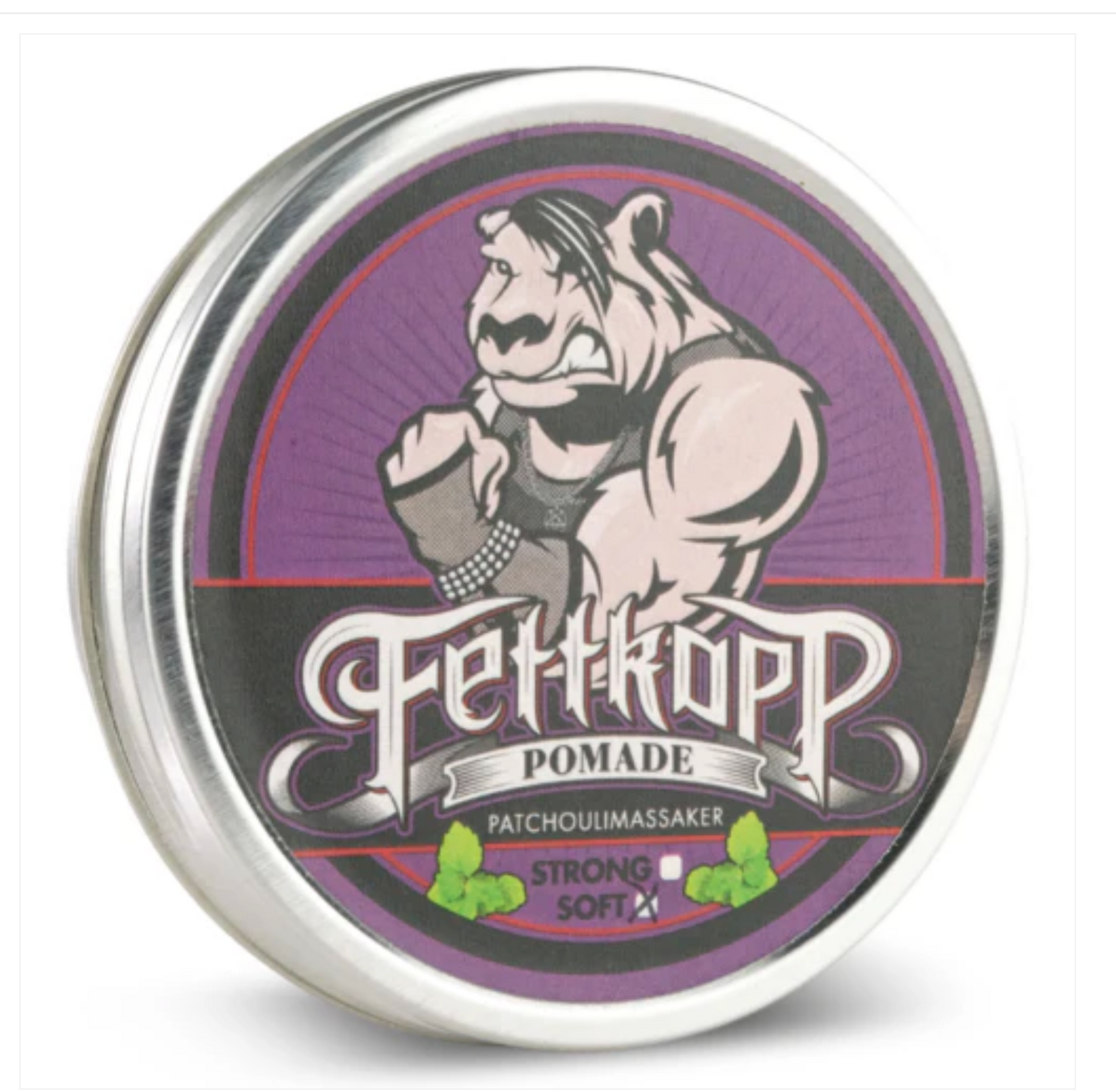 FETTKOPP POMADE Patchouli Massaker firm hold 99g