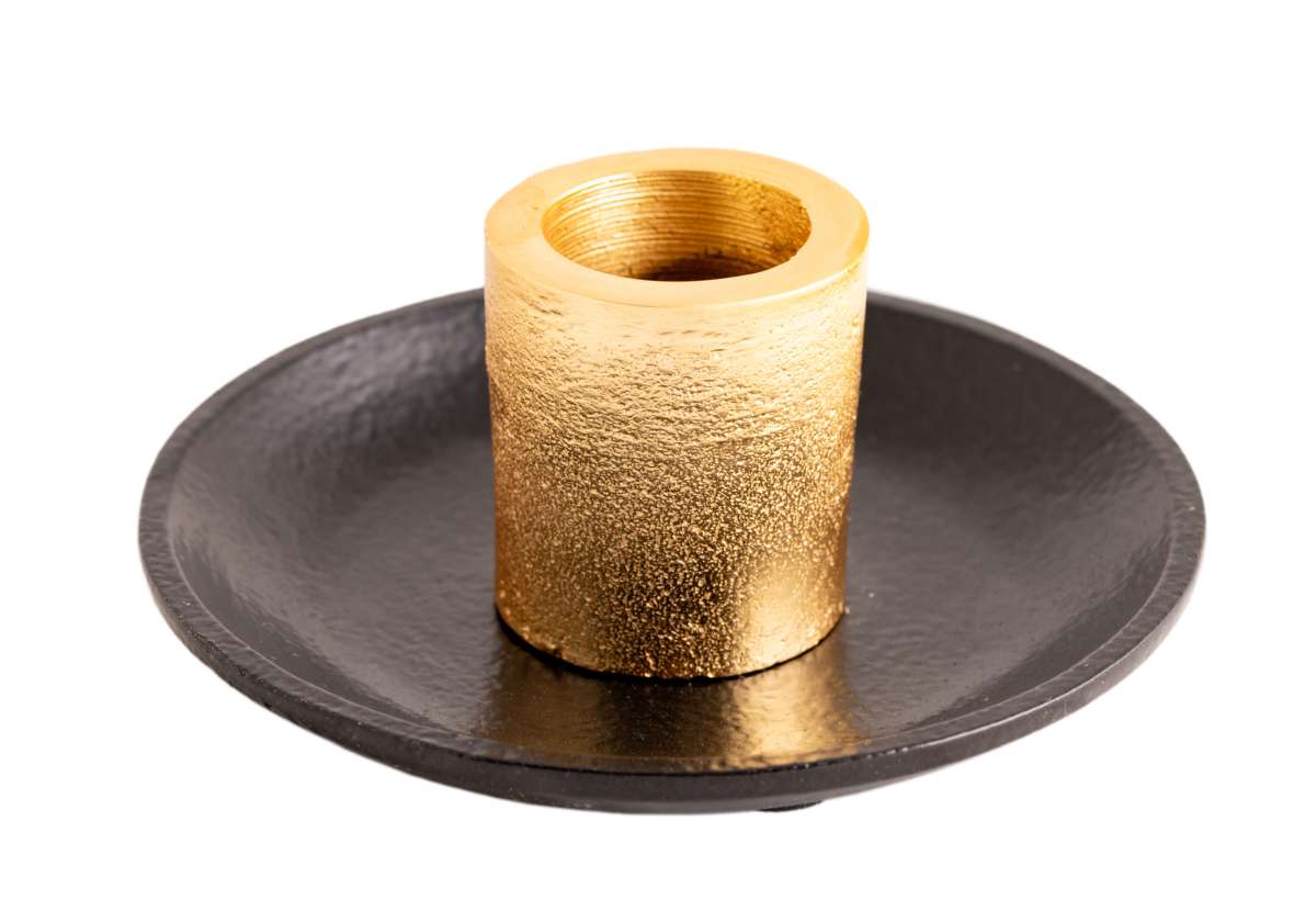 Palo Santo Halter - gold/schwarz