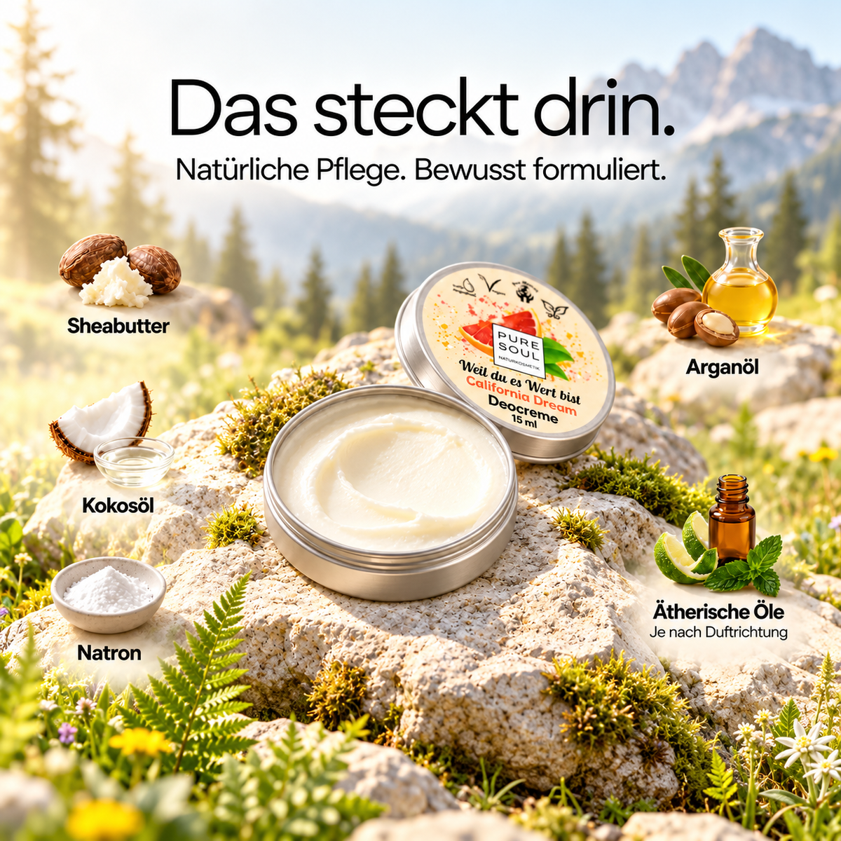 Tour-Set – Natur-Deo 50 ml + Mini 15 ml