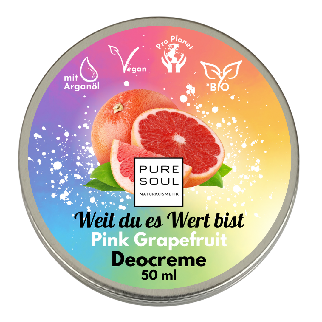NEU - Sommer Deo Creme - PINK Grapefruit