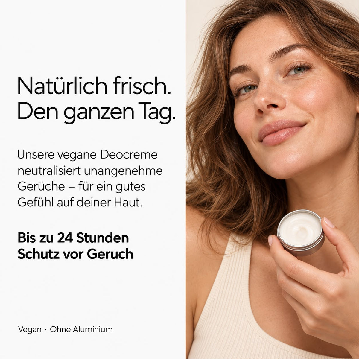 6x15ml Deo Creme Mini Set Frauen Starterpaket bio vegan aluminiumfrei