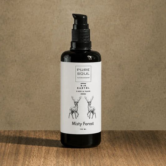 2 in 1 Natürliches Gesichts & Bartpflegeöl mit Zirbe & Zeder 100 ml