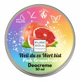 Deo Creme Pink Grapefruit MINI Reisegröße 15ml – aluminiumfrei vegan Naturkosmetik