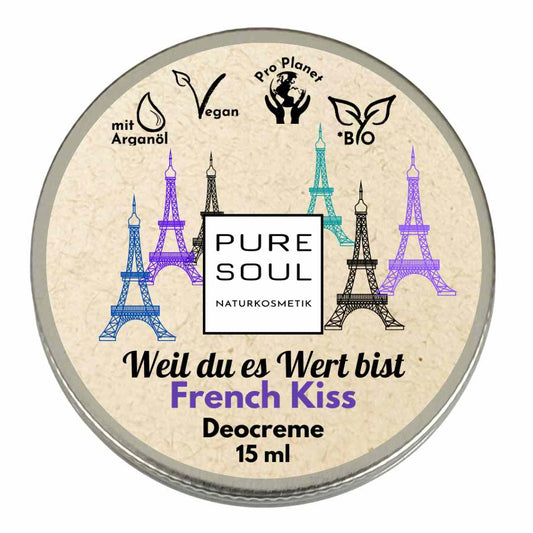 Deo Creme MINI Reisegröße 15ml - PURE SOUL Naturkosmetik