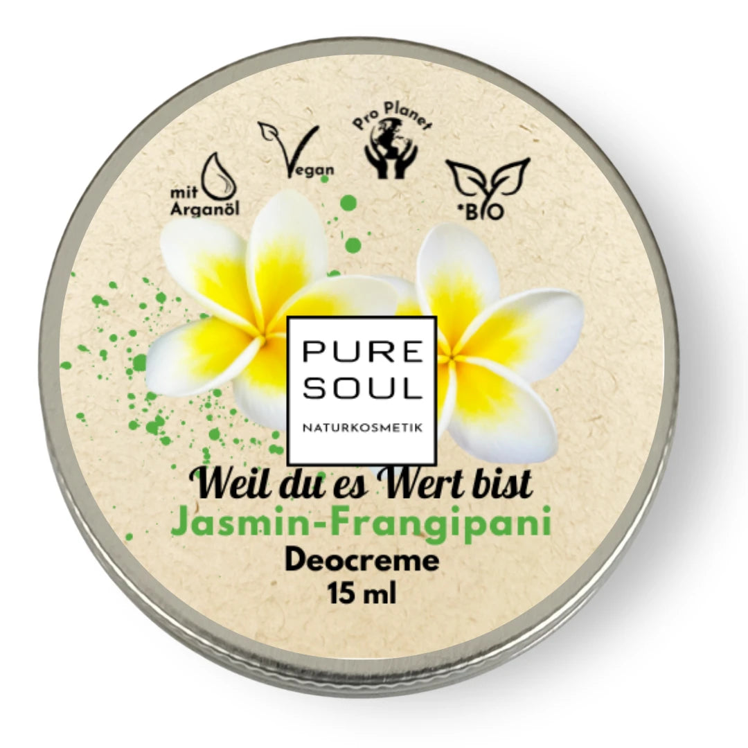 Crema desodorante MINI tamaño viaje 15 ml