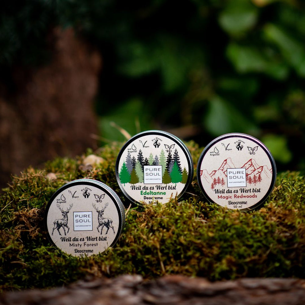 Outdoor Helden - 3x50 ml für den Aufstieg - PURE SOUL Naturkosmetik