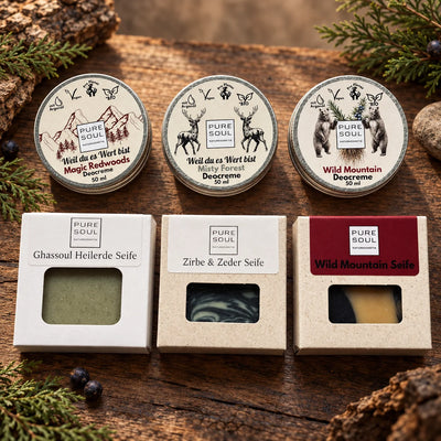 6er-Set Deo Creme und Seifen Outdoorhelden