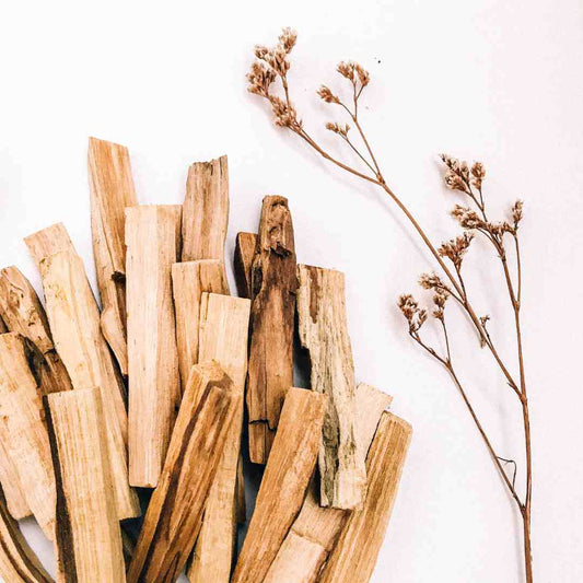 Palo Santo Holz hohe aromatische Qualität - PURE SOUL Naturkosmetik