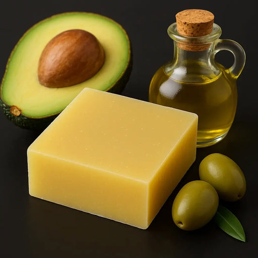 Seife Olive Avocado ohne Duft - PURE SOUL Naturkosmetik