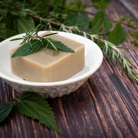 Seife Rosmarin & Brennessel - PURE SOUL Naturkosmetik