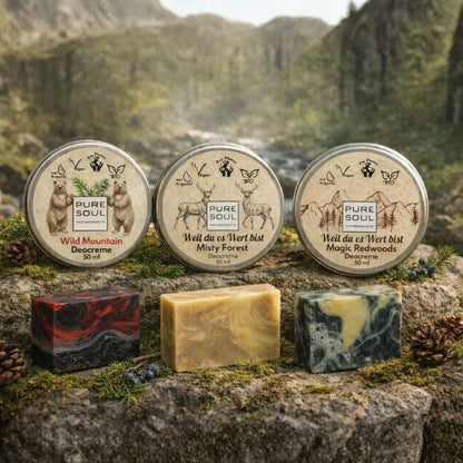 2x3er-Set Deo Creme und Seifen Outdoorhelden