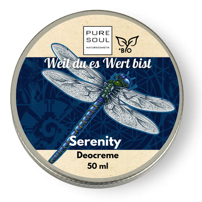 Deo Creme Serenity Vetiver – 50 ml aluminiumfrei vegan Naturkosmetik