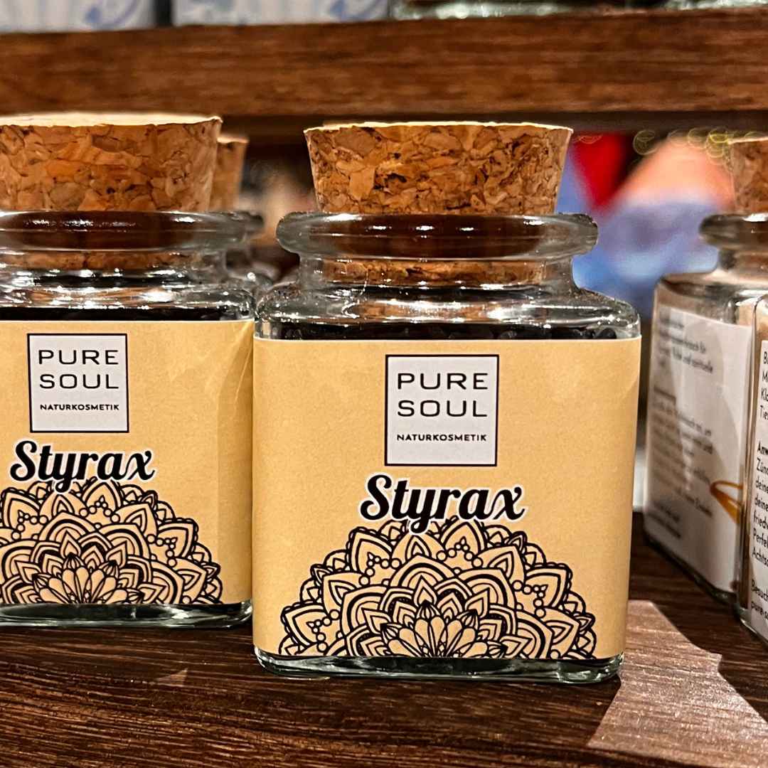 Styrax - Benzoe reines Harz - PURE SOUL Naturkosmetik