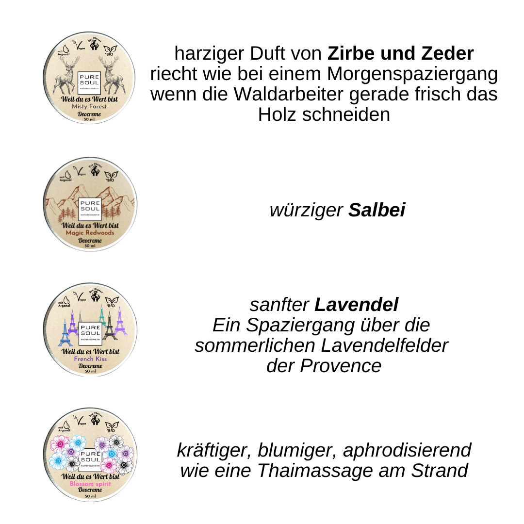 12xDeo Creme - Set bio vegan