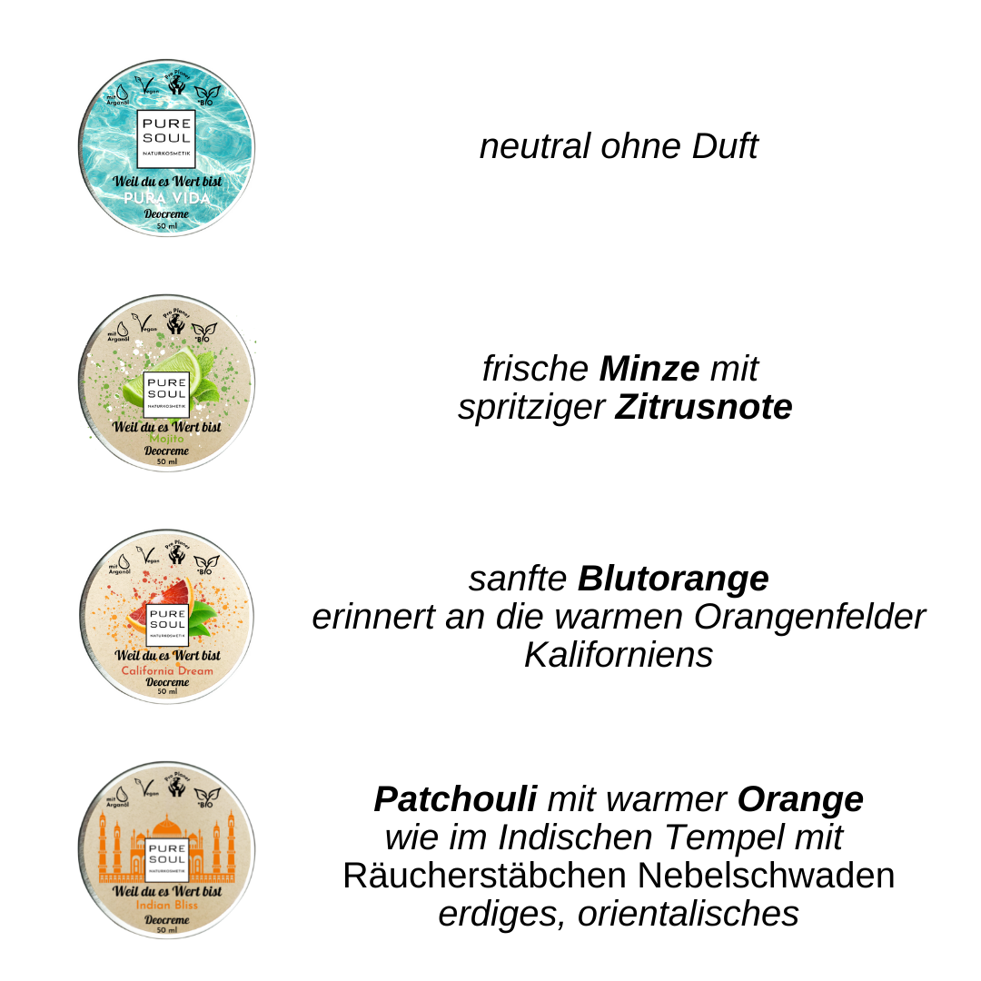 12xDeo Creme - Set bio vegan