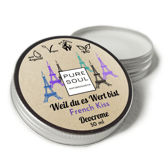 Deo Creme bio vegan - Lavendel - Liebe 50 ml - PURE SOUL Naturkosmetik