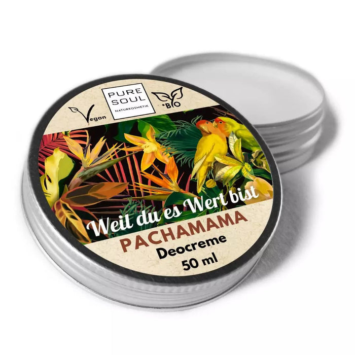 Deo Creme Palo Santo PACHAMAMA – 50 ml aluminiumfrei vegan Naturkosmetik