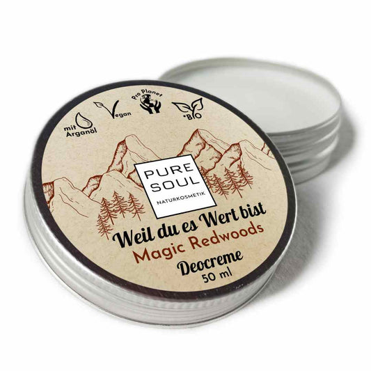 Deo Creme Salbei - natürliches Antitranspirant ohne Aluminium - PURE SOUL Naturkosmetik
