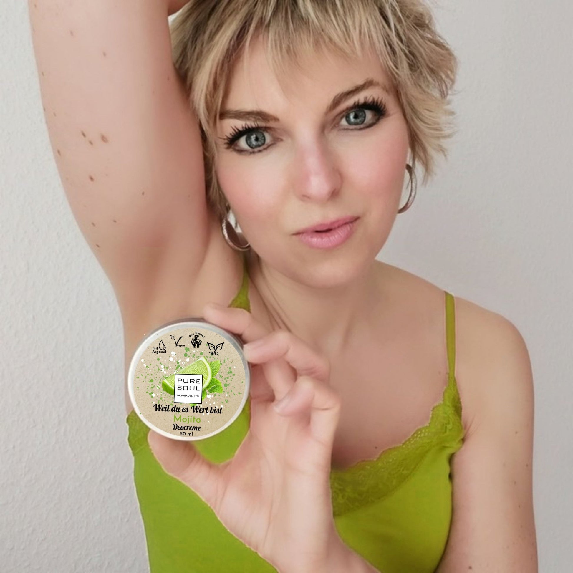 Deo Creme Sandelholz Vegan 50 ml - PURE SOUL Naturkosmetik